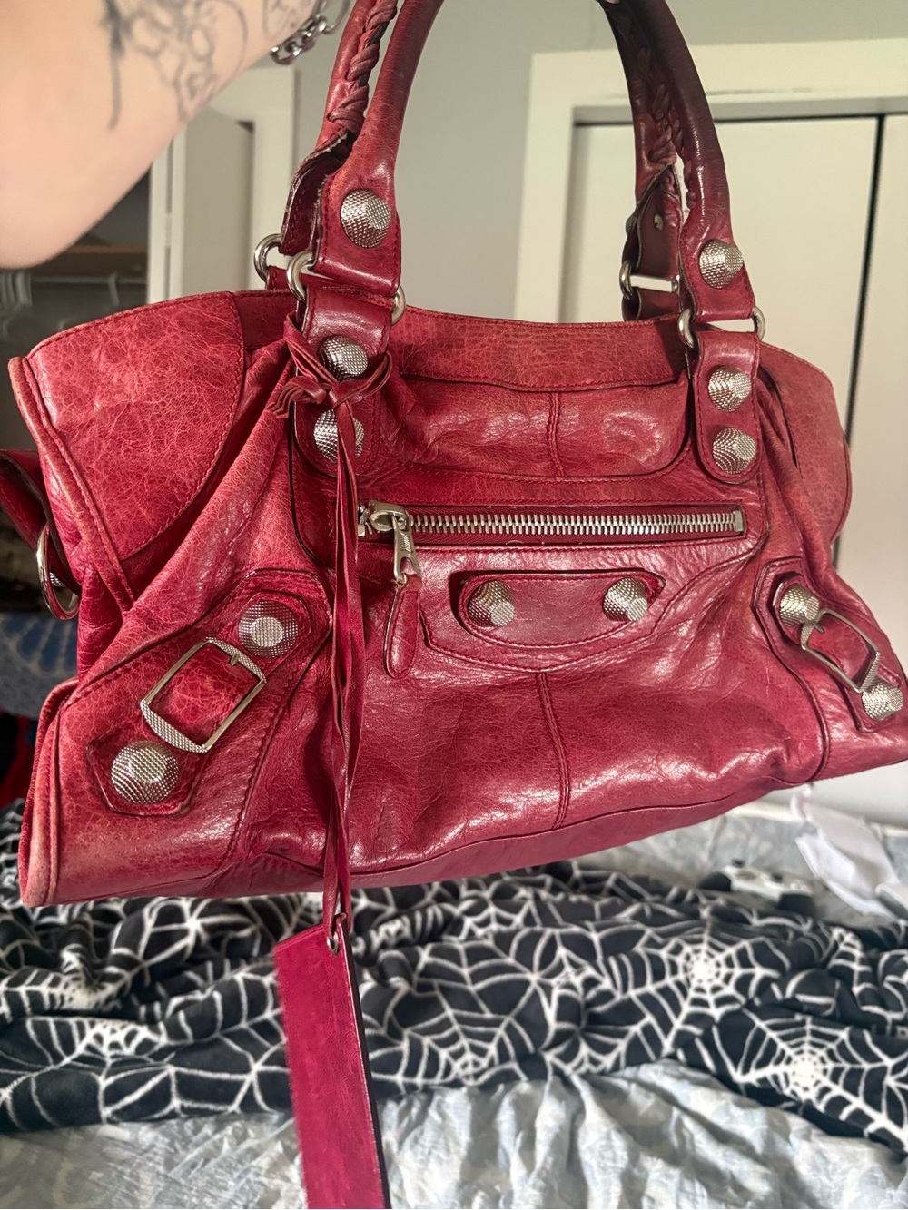 Balenciaga giant hardware city bag
